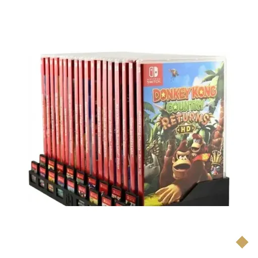Organizador 18 Espaços Para Jogos Nintendo Switch 1 E 2 – Suporte P/ Caixas…