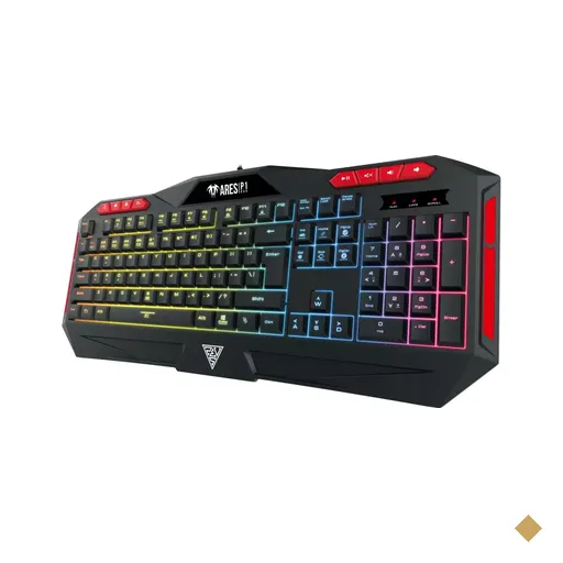 Teclado Gamdias Gamer Ares P1 LED RGB USB