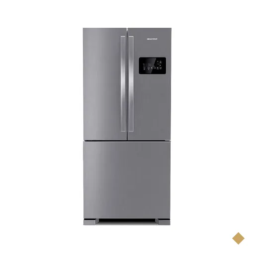 Geladeira Brastemp Frost Free Side Inverse 3 Portas A+++ 554 litros Inox -…