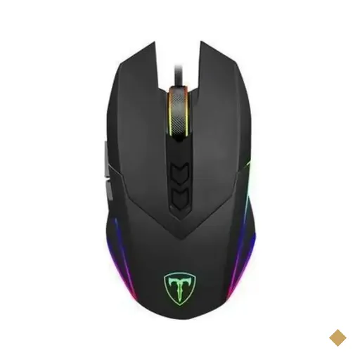 Mouse Gamer T-Dagger Lieutenant RGB 8000dpi USB Preto