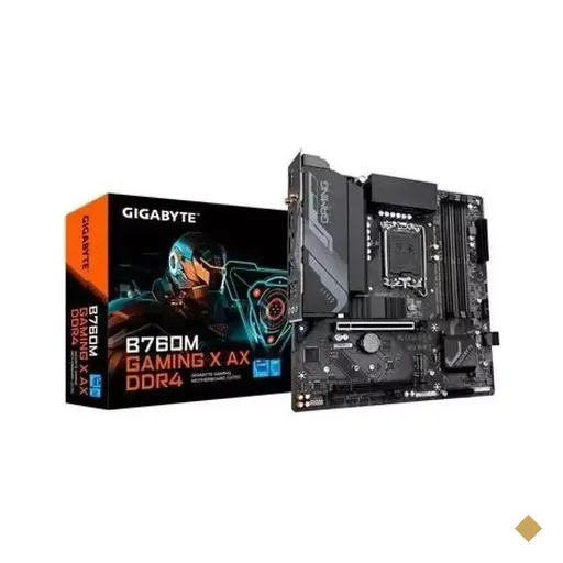 Placa Mãe Gigabyte B760M Gaming X AX (LGA 1700/Intel B760/M.2/DDR5)