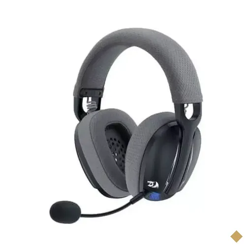Headset Gamer Redragon Skuld Pro Bluetooth, Wireless, USB Tipo-C Preto P2