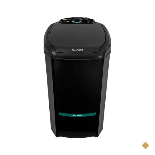 Lavadora de Roupa Semi-Automática Suggar Lavamax Eco 20 KG Preto