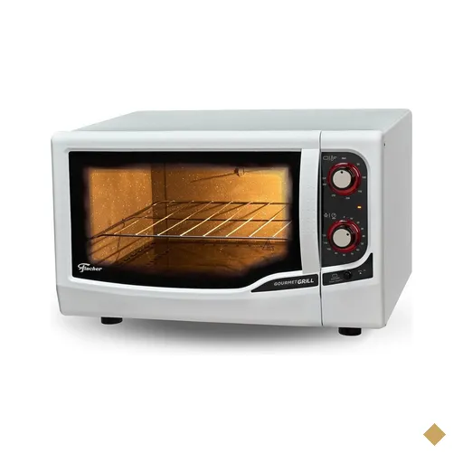 Forno Elétrico Fischer Gourmet Grill GII Bancada Branco 44L 220V 9741-79180