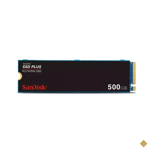 SSD SanDisk Plus 500GB M.2 2280 PCIe NVMe 3.0 x4 SDSSDA3N-500G-G26