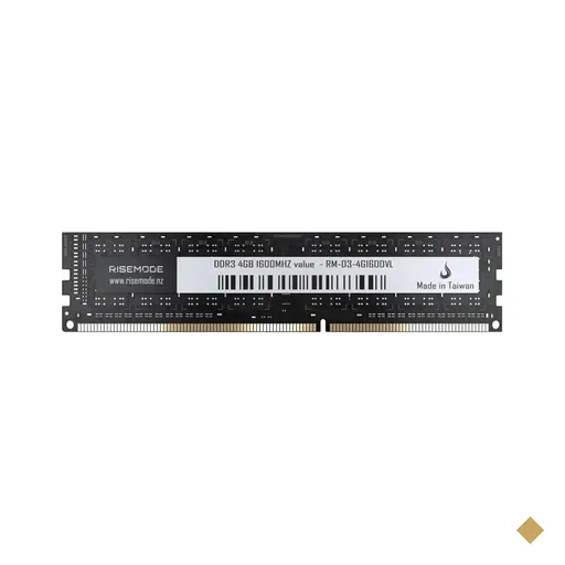 Memória Rise Mode Value Series 4GB DDR3 Low Voltage 1600MHz 1.35V PC3-12800