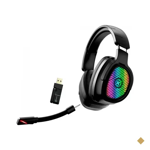 Headset Gamer Kalkan Ragnar Surround 7.1, Wireless, Bluetooth, USB e USB…