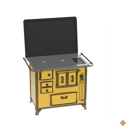 Fogao a Lenha Venax GII n 2 Renaissance Amarelo Cald SD