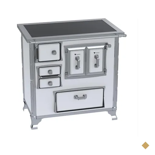 Fogao a Lenha Venax GII n 1 Sec XVIII Premium Branco Gab SD