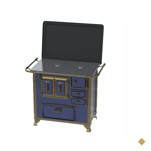 Fogao a Lenha Venax GII n 1 Renaissance Azul SE