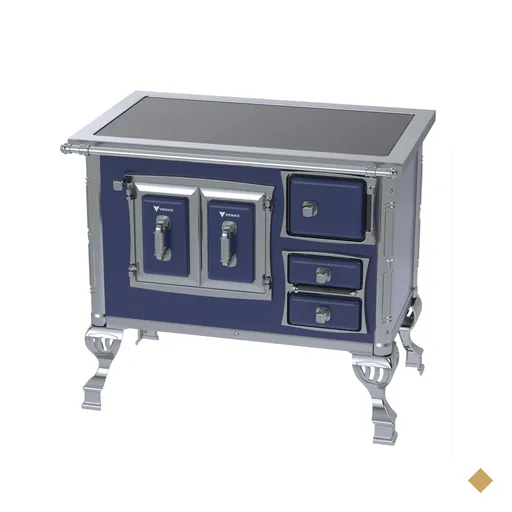 Fogao a Lenha Venax GII n 1 Sec XVIII Premium Azul SE