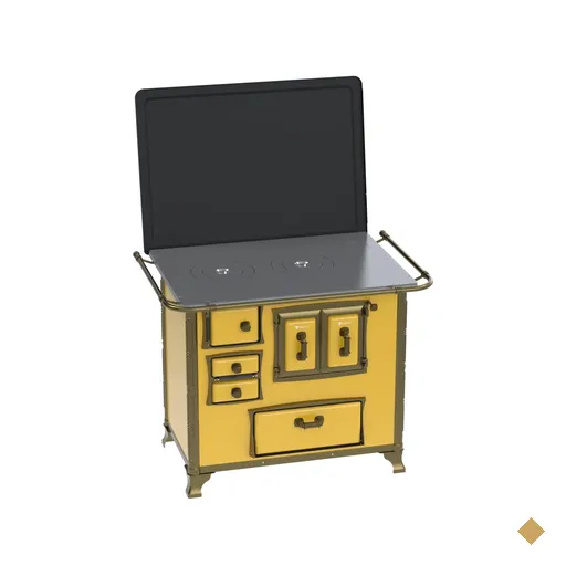 Fogao a Lenha Venax GII n 2 Renaissance Amarelo SD