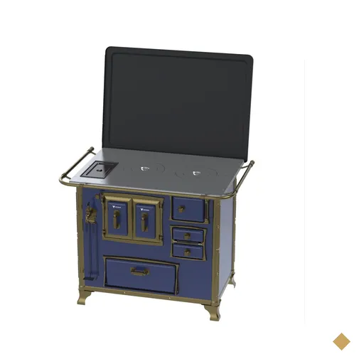 Fogao a Lenha Venax GII n 2 Renaissance Azul Cald SE