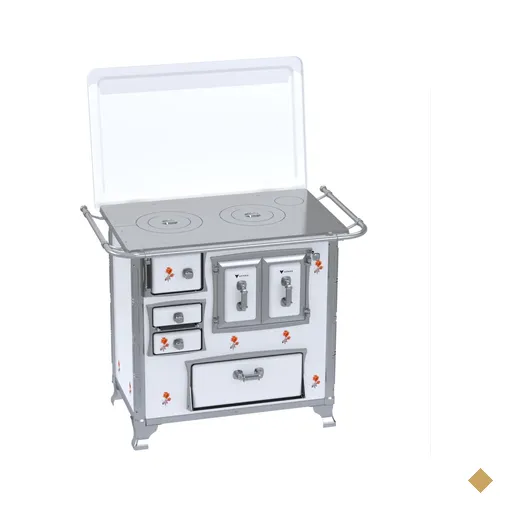 Fogao a Lenha Venax GII n 1 Sec XVIII Branco Flor Gab SD