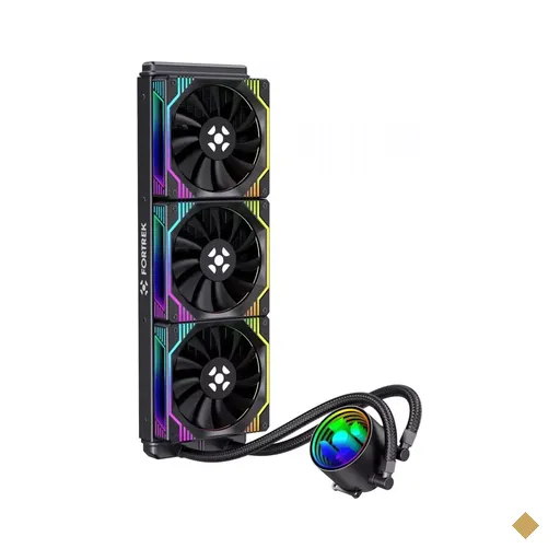 WaterCooler Fortrek Breezy 360mm ARGB Intel/AMD Preto