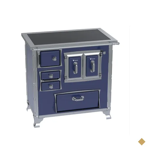 Fogao a Lenha Venax GII n 1 Sec XVIII Premium Azul Gab SD