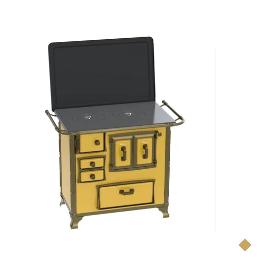 Fogao a Lenha Venax GII n 1 Renaissance Amarelo SD