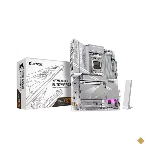 Placa Mãe Gigabyte AORUS X870 A Elite WF7 ICE (Socket AM5/AMD…