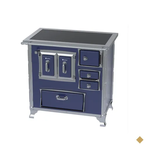 Fogao a Lenha Venax GII n 1 Sec XVIII Premium Azul Gab SE