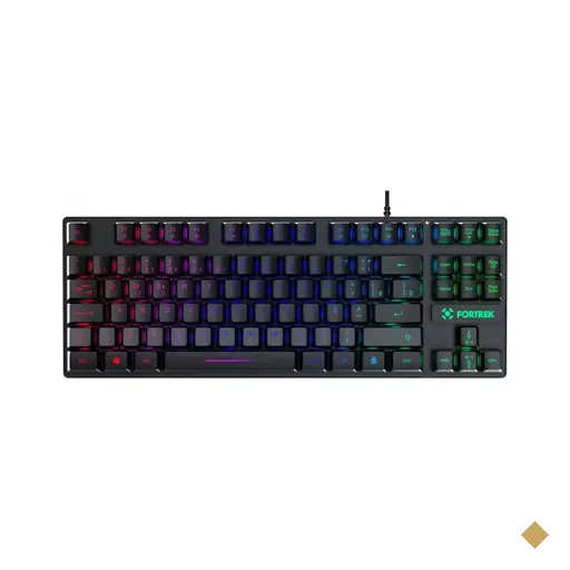 Teclado Gamer Fortrek Fearless 80 TKL Preto