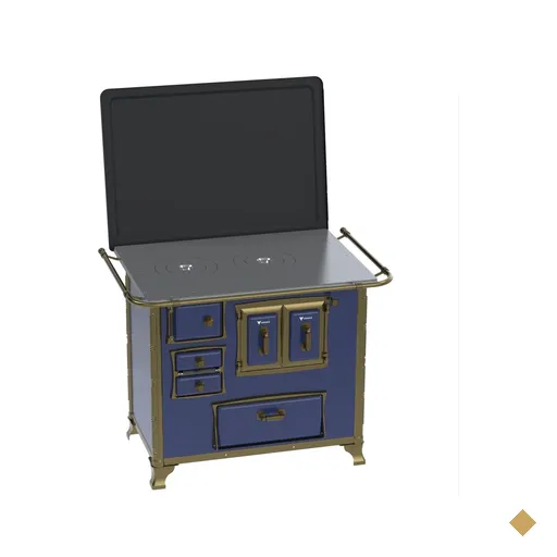 Fogao a Lenha Venax GII n 2 Renaissance Azul SD