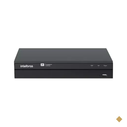 Gravador Digital NVR 16 Canais 12MP + Disco de 2TB