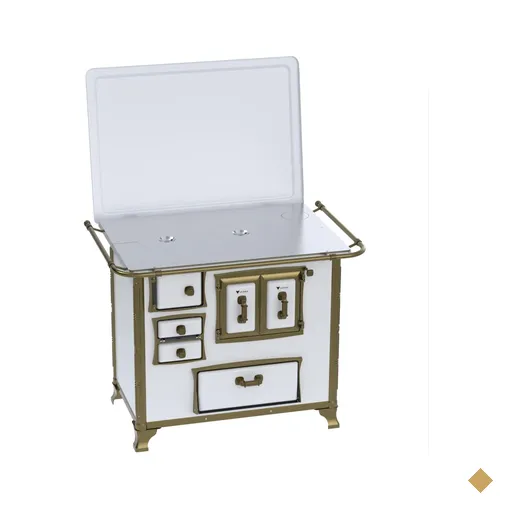 Fogao a Lenha Venax n 2 Renaissance Chapa de Aluminio Branco SD