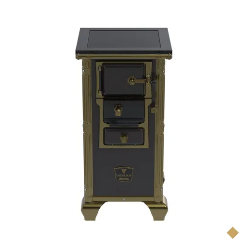 Fogao a Lenha Venax n 00 Imperador Premium Preto