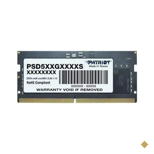 Memória Notebook Patriot Signature 32GB DDR5 SO-DIMM 5600MHz 1.1V PSD532G56002S