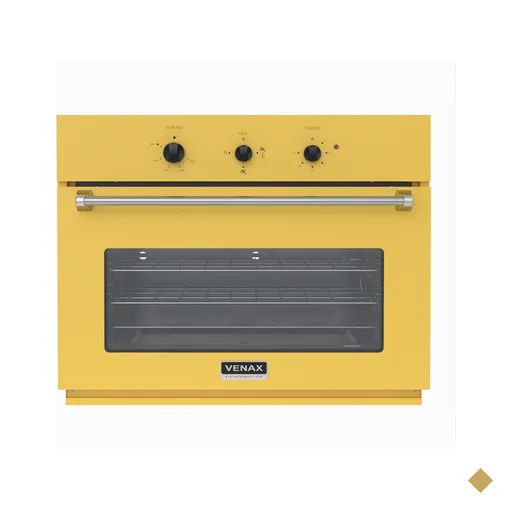 Forno de Embutir a Gas Venax 88,3L Arena GIII Amarelo 127V