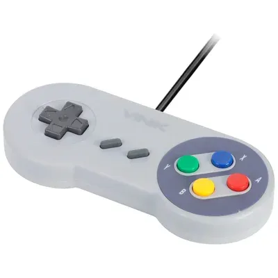 Controle Joypad Usb Modelo Snes