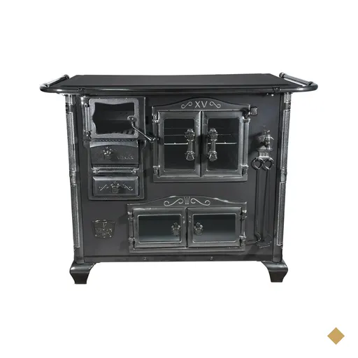 Fogao a Lenha Venax n 2 Princess Preto Onix SD