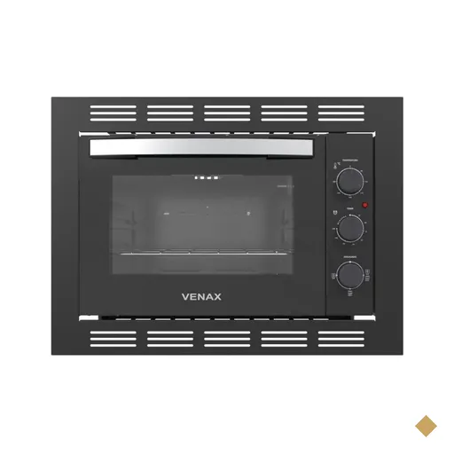 Forno Eletrico de Embutir Venax 45L Grand Gourmet Preto 127V