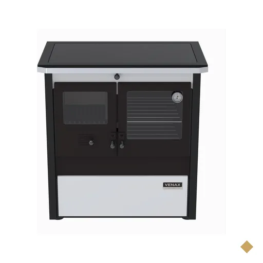 Fogao a Lenha Venax n 1 Le Corbusier Dupla Combustao Branco