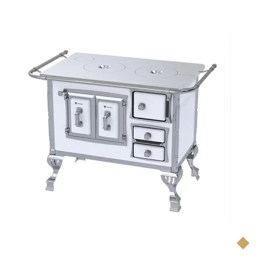 Fogao a Lenha Venax n 1 Sec XVIII Chapa de Aluminio Branco SE