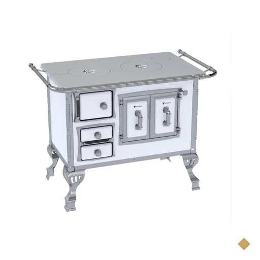 Fogao a Lenha Venax n 1 Sec XVIII Chapa de Aluminio Branco SD