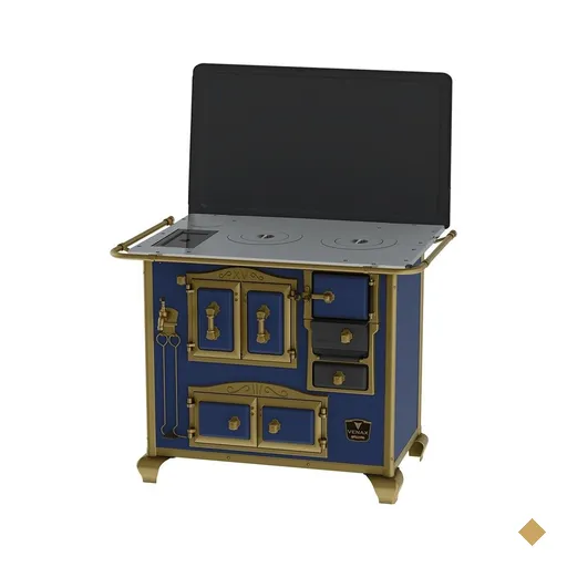 Fogao a Lenha Venax n 2 Imperador Azul SE