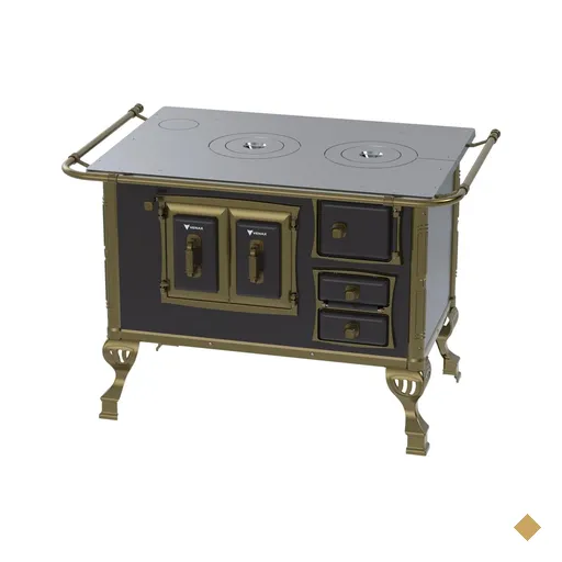Fogao a Lenha Venax n 2 Colonial Preto SE