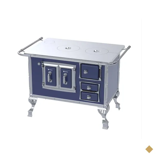 Fogao a Lenha Venax n 2 Sec XVIII Chapa de Aluminio Azul SE