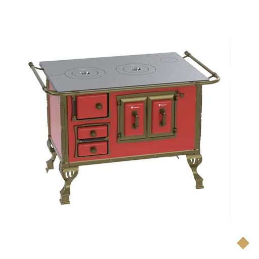 Fogao a Lenha Venax n 2 Colonial Vermelho SD