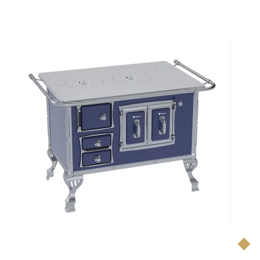 Fogao a Lenha Venax n 2 Sec XVIII Chapa de Aluminio Azul SD