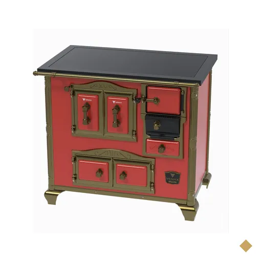 Fogao a Lenha Venax n 2 Imperador Premium Vermelho SE