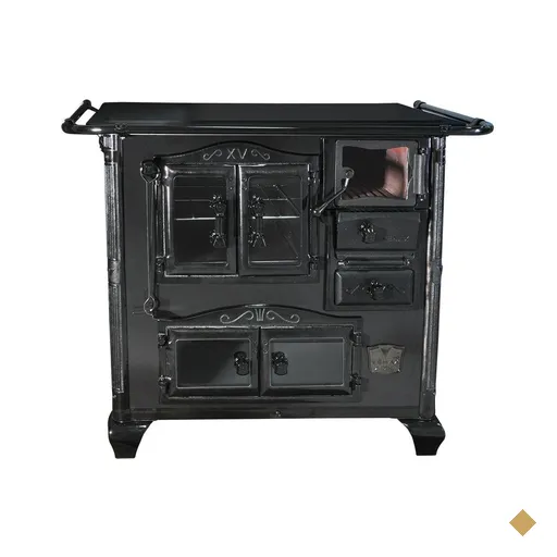 Fogao a Lenha Venax n 1 Princess Preto Onix SE