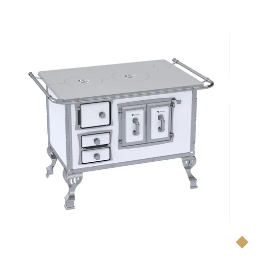 Fogao a Lenha Venax n 2 Sec XVIII Chapa de Aluminio Branco SD