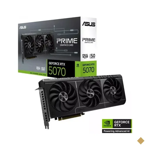 Placa de Vídeo ASUS Prime GeForce RTX 5070 12GB GDDR7 PCI-E 5.0 x16 -…