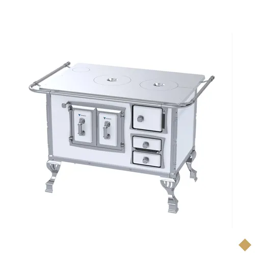 Fogao a Lenha Venax n 2 Sec XVIII Chapa de Aluminio Branco SE
