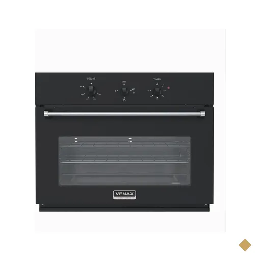 Forno de Embutir a Gas Venax 88,3L Arena GIII Preto 220V
