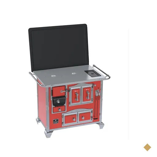 Fogao a Lenha Venax n 2 Imperador Chapa de Aluminio Vermelho SD
