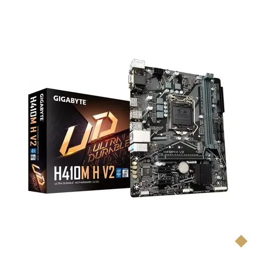 Placa Mãe Gigabyte H410M H V2 (Intel H470/LGA 1200/M.2)