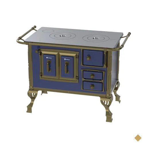 Fogao a Lenha Venax n 1 Colonial Azul SE
